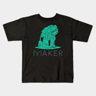 Maker  Crypto Cryptocurrency MKR  coin token Kids T-Shirt